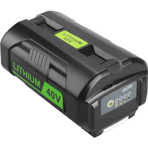 40V 6000mAh OP4050 Battery Replacement For Ryobi RY40502 RY40200 RY40400 L50 RY40140 RY40210B RY40850 Large capacity