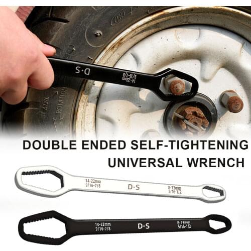 Universal Torx Wrench Adjustable Glasses Wrench 8-22mm 14-22 mm Ratchet Spanner for Bicycle Motorcycle Car Repairing Tools