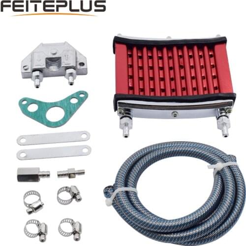 Motorcycle Motor Oil Cooling Radiator For 125cc 140 150cc