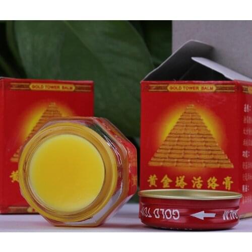 Vietnam Gold Tower Balm Active Cream 20g Relieve Pain of Muscles, Joints Health Care Products Detumescence Balm Active Cream