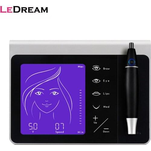 High Quality Charme Princesse Permanent Makeup Machine Pen Kit Made-In-Germany For Eyebrow Lip Eyeline Makeup Microblading