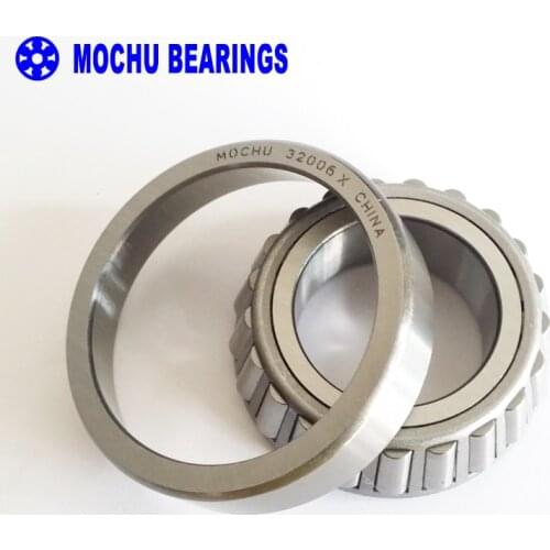 1pcs Bearing 32006 X 30x55x17 32006-X 32006X/Q 2007106 E Cone + Cup MOCHU High Quality Single Row Tapered Roller Bearings