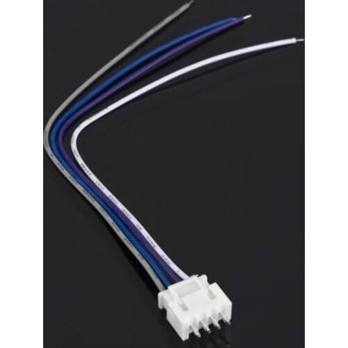 10*Micro 2.5mm 4-Pin 3S1P JST Connector w/.Wire x 10 sets.5pin 2.5mm RC battery balance charger plug Free shipping