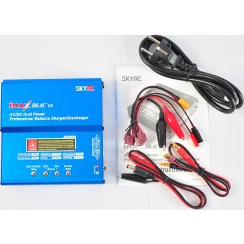 100% Original SKYRC iMAX B6AC V2 AC/DC Dual Power RC Battery Balance Charger /Discharger for LiPo/LiFe/LiIon/NiMH/NiCd