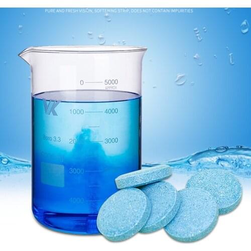 6Pcs Car windshield Solid Cleaner Effervescent Tablets Auto Accessories for Mercedes-Benz Series-A B C E S G M ML GLK CL CLK CLS