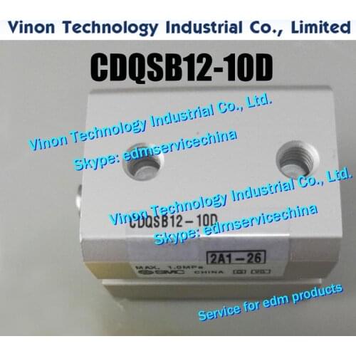 CDQSB12-10D edm Air Cylinder for Sodic k 2067911 series wire cut edm machines (AQ360L, AQ560L)