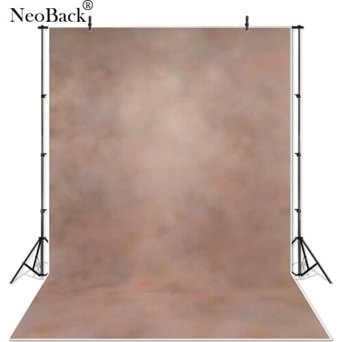 NeoBack 5x7ft Vinyl Cloth Old Master Abstract Photo backgrounds Printed Professional Misty Brown Portrait Photo Backdrops P0459