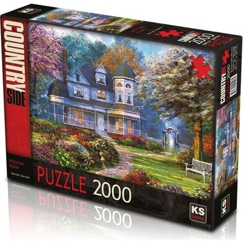 Ks Games Victorian Home 2000 Piece Jigsaw Puzzle 22508