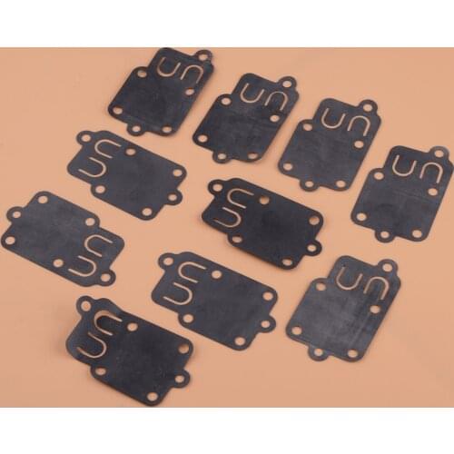 LETAOSK New 10Pcs Carburetor Diaphragm Gasket Fit for Briggs & Stratton 270026 272538 272538S 272637 4157 4168