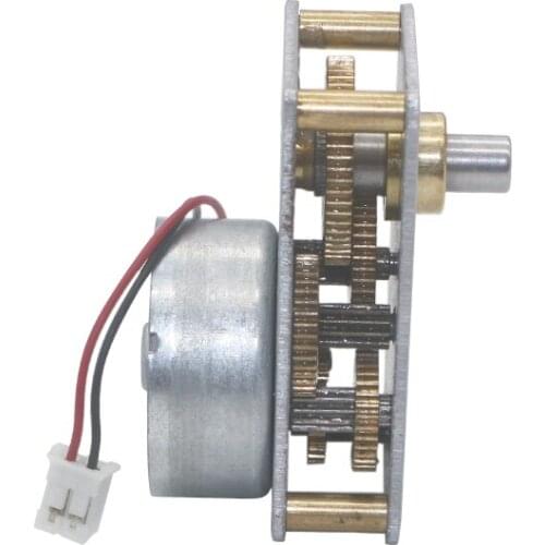 DC 6V 27RPM Micro Speed Reducer All Metal Gear Geared Motor Electric Motor