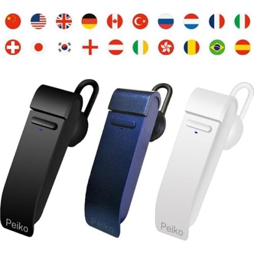 Intelligent translation headphones 25 Languages Smart Voice Translator instant Translate Wireless Bluetooth Translator Earphone