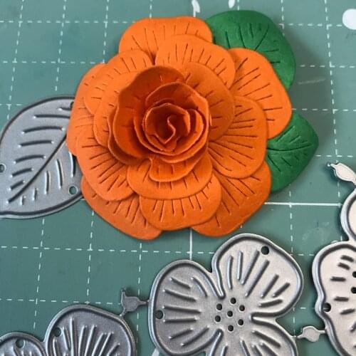 New decorative embossing Technology of Flower Metal cutting Die scrapbook Die Photo album Paper