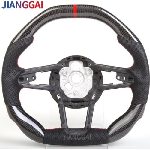 Fit For Audi R8 TTS TT Steering Wheel 2020 Models 100% Carbon Fiber Sport Wheel