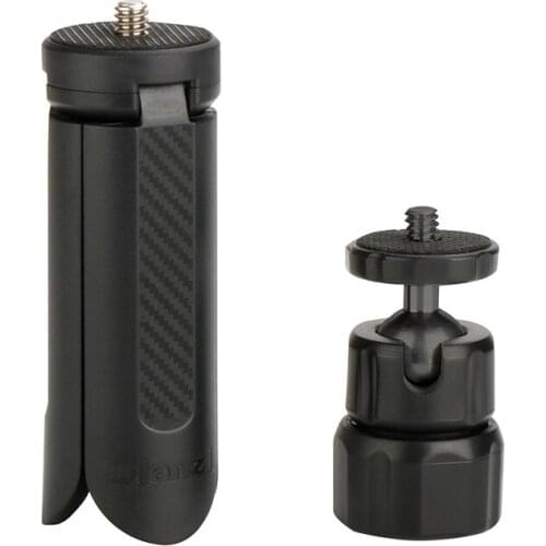 Portable Mini Phone Tripod 1/4 Ballhead for Camera Phone Tripod Mount for iPhone Zhiyun Smooth 4 DJI OSMO Feiyu Vimbal freeship