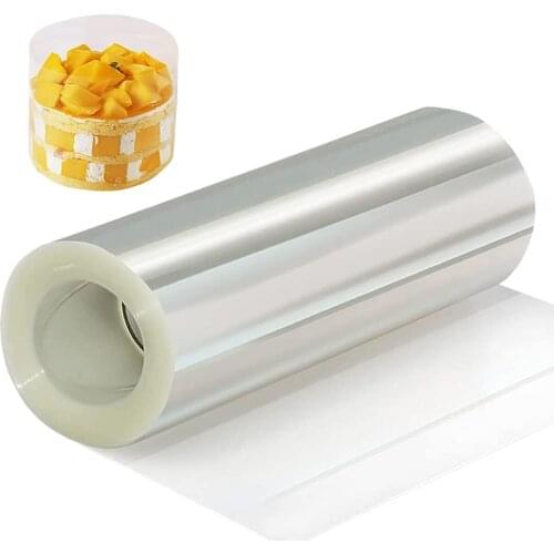 1 Rolls Mousse Cake Collar Transparent Membrane Baking Surrounding Edge Tape Perimeter Decorating Acetate Sheet