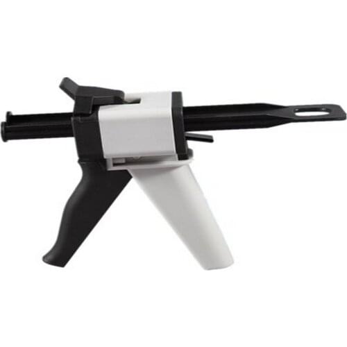 Dental Orthodontic Impression Mixing Dispenser Caulking Gun AB 1:1 Silicone Rubber Material