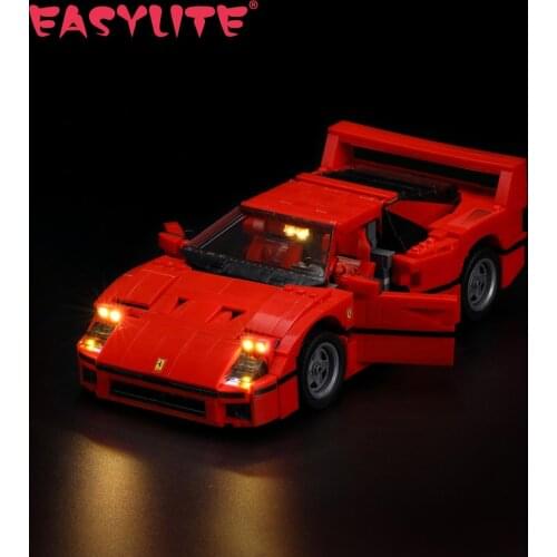 LED Light Set For 10248 Creator Series F40 Car Compatible With Model 21004 Blocks Bricks Only Lighting Kit Not Include Model