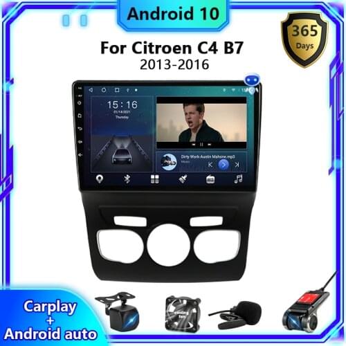 Develuck 2 din Android car Radio multimedia Player For Citroen C4 2 B7 2013 2014 2015 2016 Auto 2din stereo DVD GPS Navigation