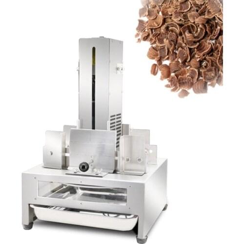 Automatic 36kg/h Chocolate Shaving Machine/ Chocolate Slicer Shaver For Cake Shop