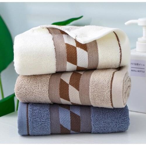 Beroyal Brand 1PC 100% Cotton Hand Towels for Adults Plaid Hand Towel Face Care Magic Bathroom Sport Waffle Towel 35x75cm