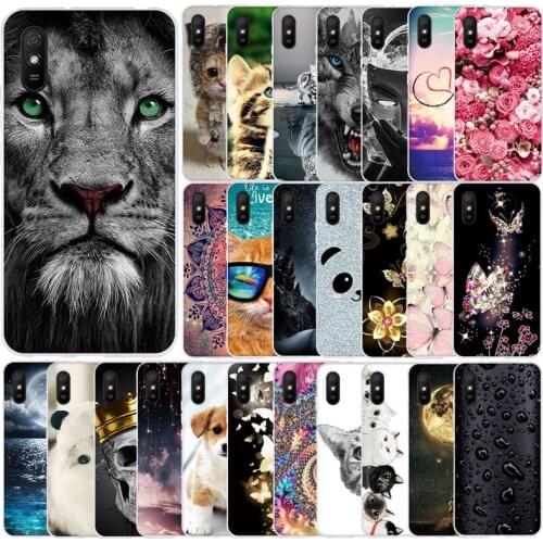 For Xiaomi Redmi 9A Case Silicon Soft Back Phone Cover For Xiaomi Redmi 9A Cover Redmi9A Case Funda Coque Bumper Protective Etui