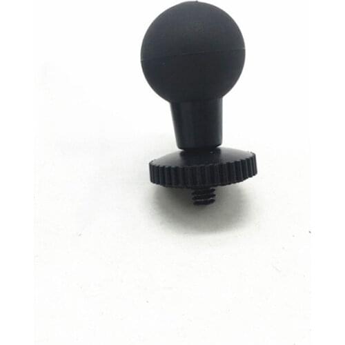 For Gopro Tripod Mount Ball Head Base 1/4 Tripod Adapter for GoPro Hero 5 4 3+ 3 2 1 Sjcam Xiaomi YI Sport Action Camera
