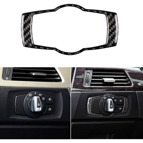 Headlight Switch Frame Cover Trim Car Interior Trim for BMW 3 Series E90