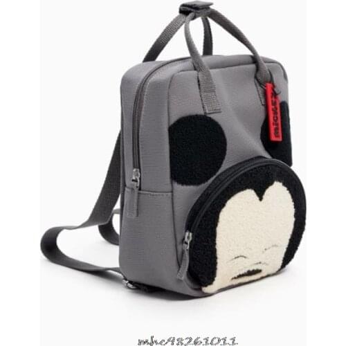 Mickey Mouse Canvas Backpack Cartoon Women Backpacks for Teenage Girls School Bag Fashion Disney Rucksack Mochila