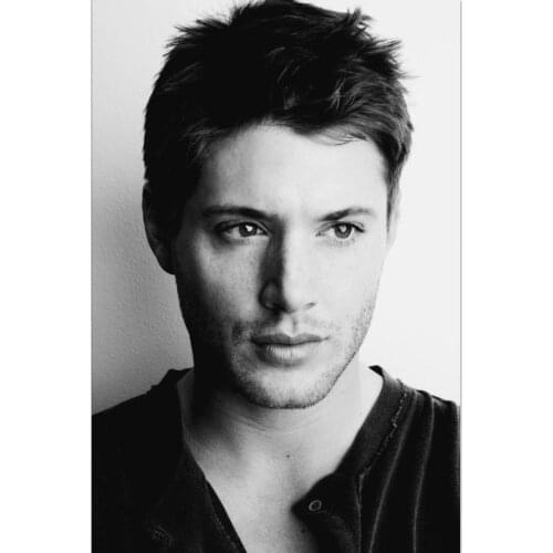 Jensen Ackles Poster Canvas Poster 30X45cm,40X60cm Art Home Decoration Cloth Fabric Wall Poster Print Silk Fabric