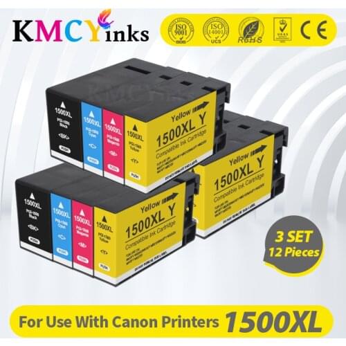 KMCYinks PGI-1500 PGI1500 1500XL Compatible ink Cartridge For Canon MAXIFY MB2354 MB2355 MB2356 MB2357 inkjet printer