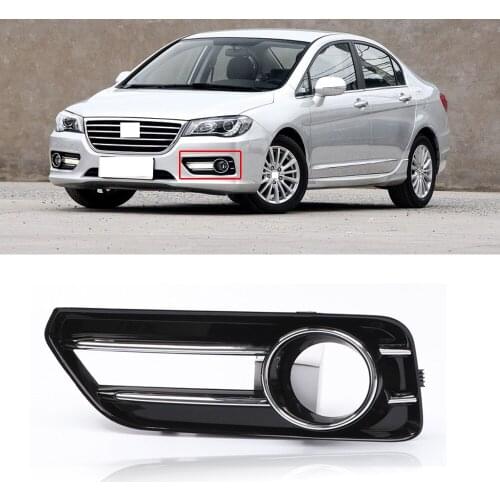 CAPQX For Great Wall Voleex C50 2015 Chrome Front Bumper Fog Light Trim Frame Cover Fog Lamp Decoration Shell Cap Lid Hood