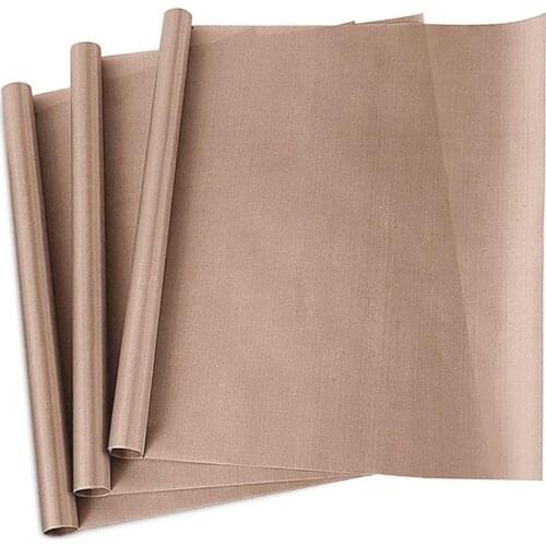 3 Pack PTFE Sheet for Heat Press Transfer Sheet Non Stick 16 x 20" Heat Transfer Paper Reusable Heat Resistant Craft Mat