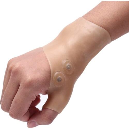 New 1 PC Magnetic Therapy Fingerless Gloves Arthritis Pain Relief Heal Joints