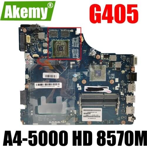 VAWGA/GB LA-9911P PC Main Board For Lenovo G405 Laptop Motherboard with A4-5000 CPU HD 8570M Video card