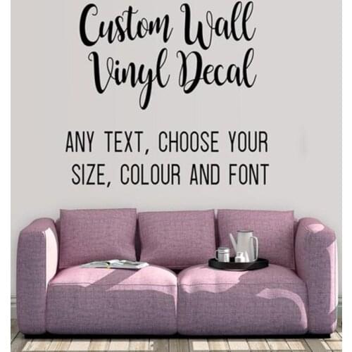Personalized Decal Vinyl Wall Sticker for Kids Rooms Custom Names Baby Nursery Princess Room Wallsticker Blackboard Sticker PVC