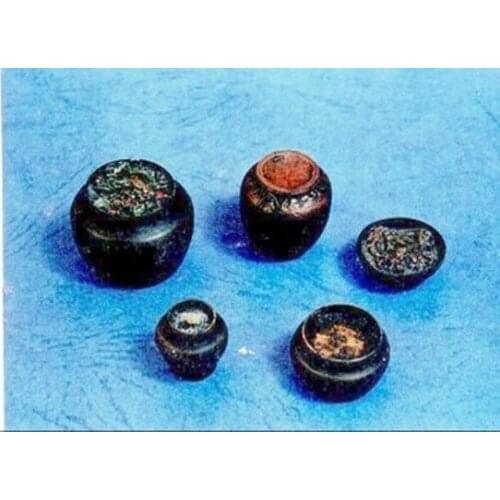 Resin vegetable jars (a set of five) 1:35