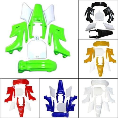 Full Plastic Fender Bodywork Cover Kits Plastics Fairing For Apollo Orion 90cc 110cc 125cc 140cc 150cc 160cc 250cc Dirt Bike
