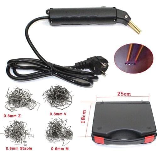 Professional Car Bumper Repaire Machine Plastic Welding Machines Welding Repairing Tool Hot Staplers PVC Repairing Machine