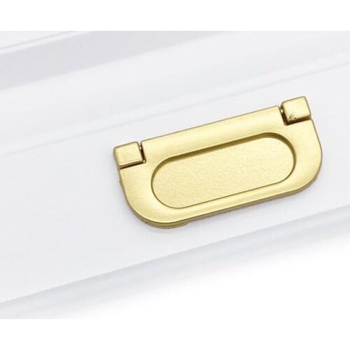 Drawer Handle Convenient Door Pull Golden Black American Cabinet Handles Aluminium Alloy Hardware Accessories