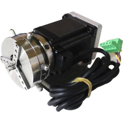 Rotary Axis for Fiber Laser Marking Machine Jewelry Ring Processing Metal Gold