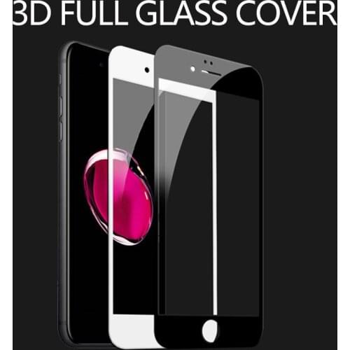 3D Curved Edge Full Tempered Glass For iPhone 6 6s Plus Full Cover Protective Premium Screen Protector For iphone 7 7 plus
