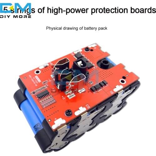 5S 18V 21V 65A BMS 18650 Lipo battery screwdriver Charger Protection Board For Angle grinder/electric drill/wrench /hammer