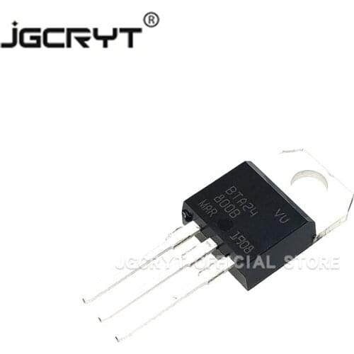 20Unids/lote Original BTA24-800B high voltage bidirectional thyristor 24A/800V thyristor TO-220