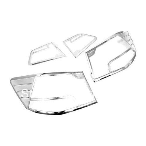 Car Styling Chrome Rear Tail Light Cover Trim For Kia Forte Cerato 2009-2012