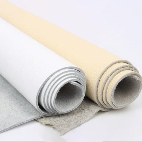 White Handmade Tanned Vegetable Genuine Leather Piece Craft DIY Belt Butt Cowhide Leather Fabric