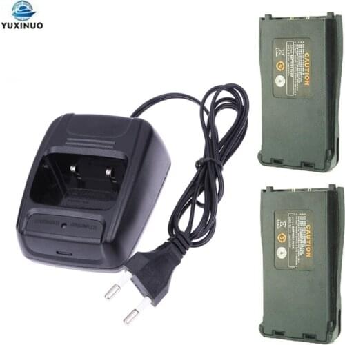 BL-C1 3.7V 2800mAh Li-ion Battery BL-1 + AC Charger for BaoFeng BF-888S BF-777S BF-666S Retevis H777 H-777 Radio Walkie Talkie