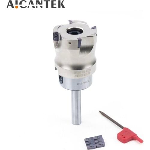 1Set C3/4 C12 C16 C20 C25 FMB22 Face End Mill Holder + BAP300R 50/63mm Cutter Head + 10pcs APMT1135 Carbide Inserts