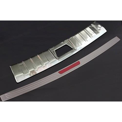 Lsrtw2017 stainless steel car trunk trims for chana cx70 2016 2017 2018 2019 2020 2021 cx70t accessories protector guard