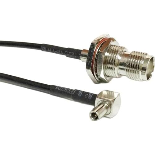 New TNC Male/ Female Switch TS9 Right Angle Connector Pigtail Cable RG174 Wholesale 20CM 8" /30CM/50CM Adapter