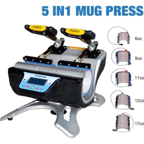 Hot sale ST-510 Double Station Mug Press Machine Sublimation Heat Press Machine for 6oz ,9oz .11oz ,12oz,17oz Mugs Cups Printing